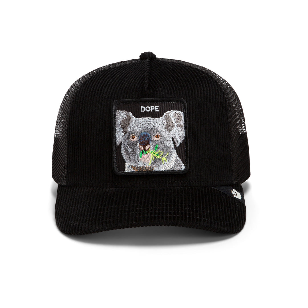 Goorin - Corduroy Dope Trucker Cap in Void | Buster McGee