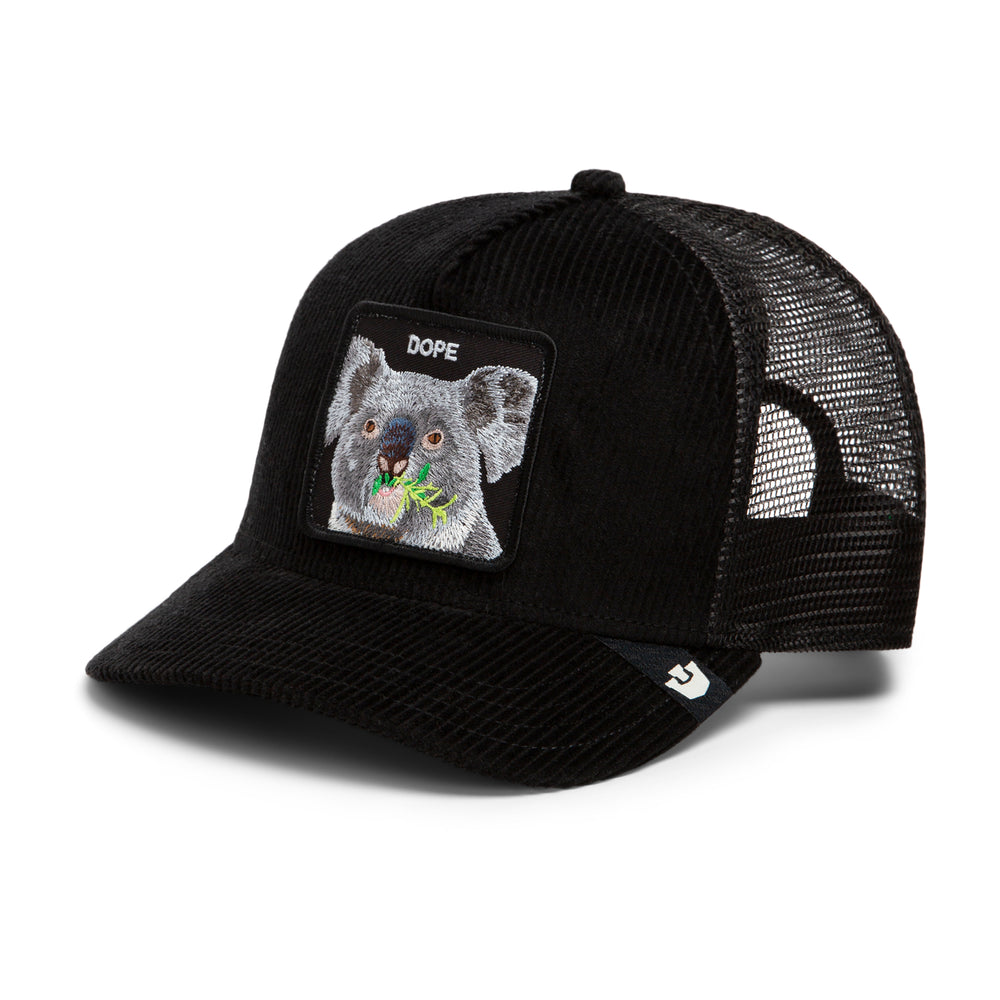 Goorin - Corduroy Dope Trucker Cap in Void | Buster McGee