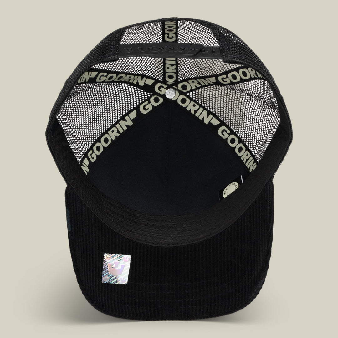 Goorin - Corduroy Dope Trucker Cap in Void