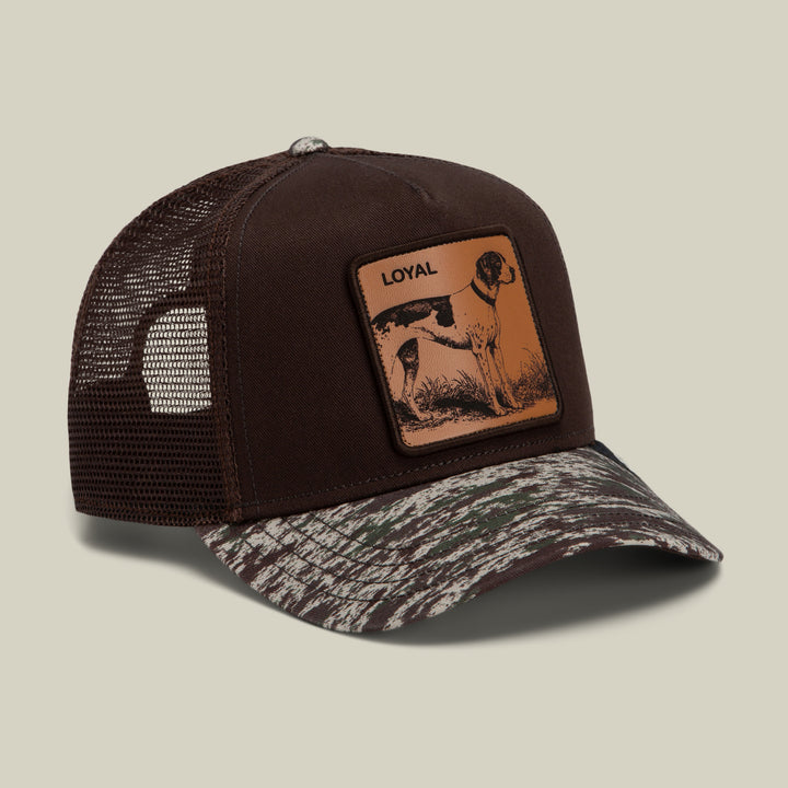 Goorin - Camo Engraved Dog Trucker Cap in Camouflage