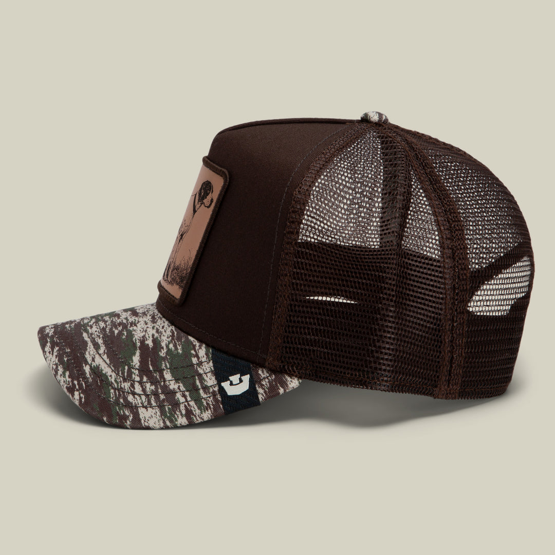 Goorin - Camo Engraved Dog Trucker Cap in Camouflage