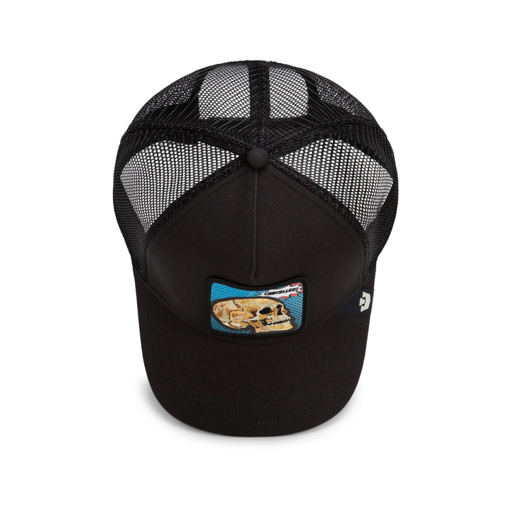 Goorin - POPArt Cancelled Skull Trucker Cap in Void