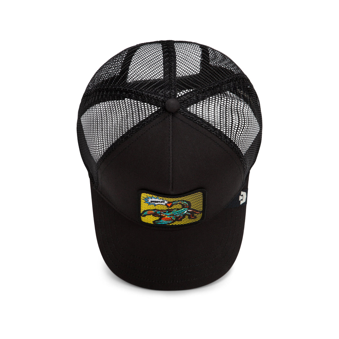 Goorin - POPArt Deadly Scorpian Trucker Cap in Void
