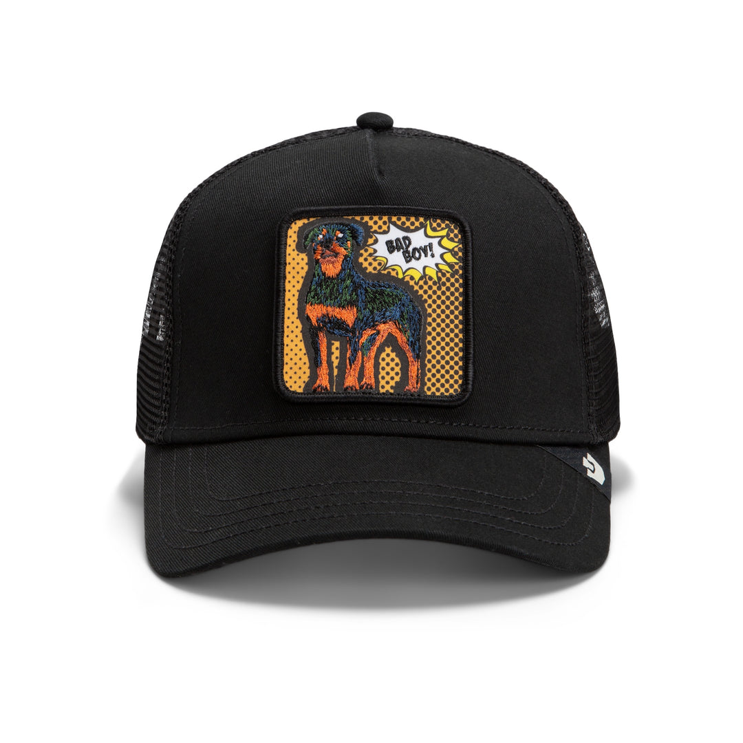 Goorin - POPArt Bad Boy Trucker Cap in Void | Buster McGee