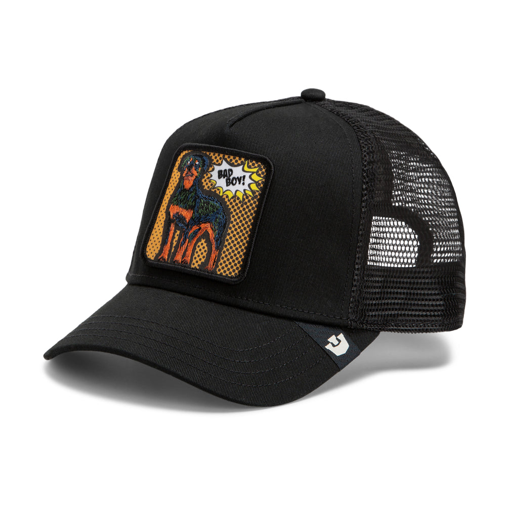 Goorin - POPArt Bad Boy Trucker Cap in Void | Buster McGee