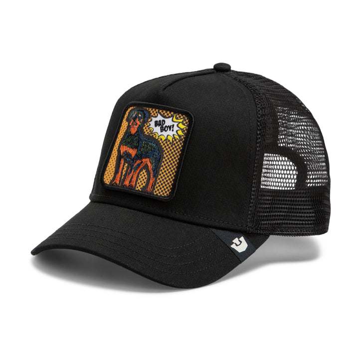 Goorin - POPArt Bad Boy Trucker Cap in Void | Buster McGee