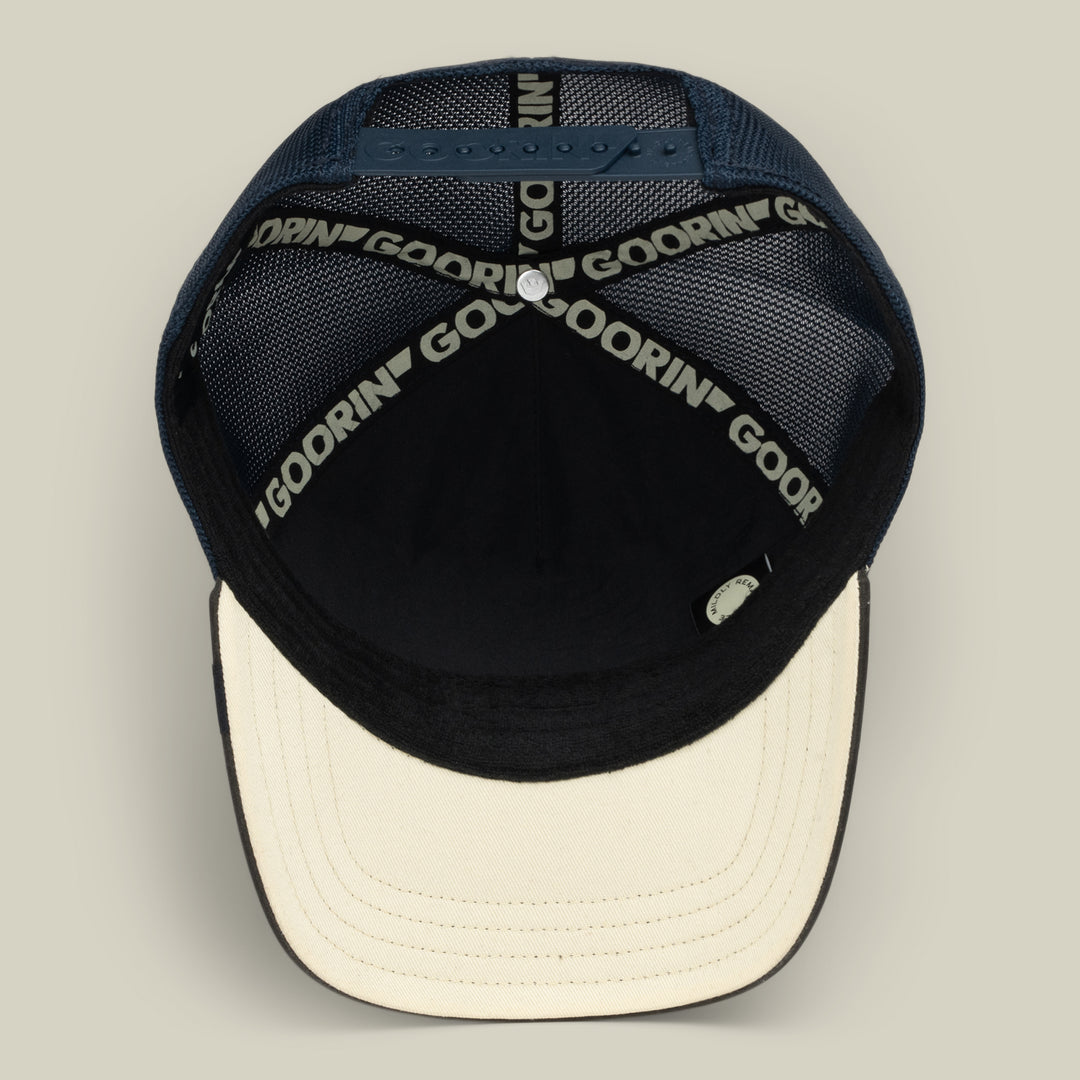 Goorin - Brit Cheeky Plaid Trucker Cap in Void