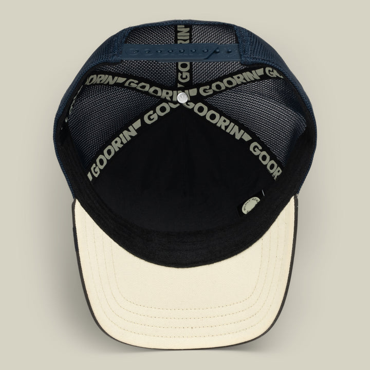 Goorin - Brit Cheeky Plaid Trucker Cap in Void