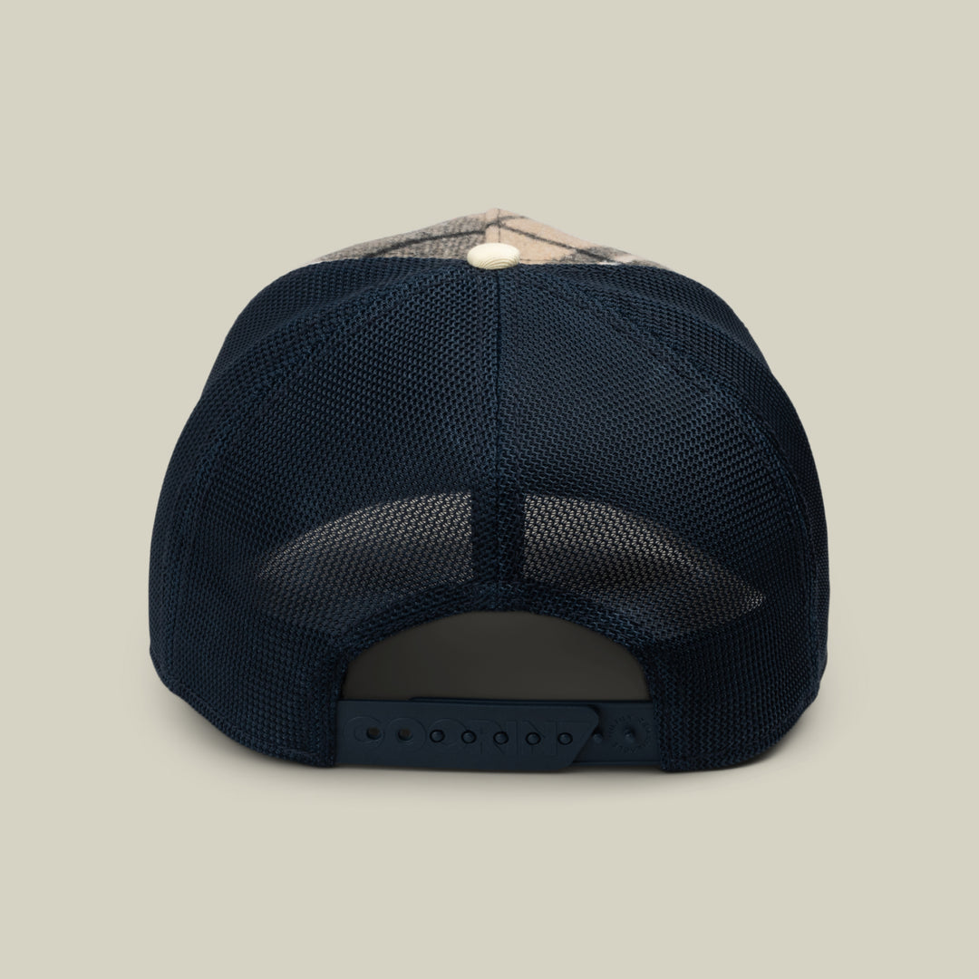 Goorin - Brit Cheeky Plaid Trucker Cap in Void