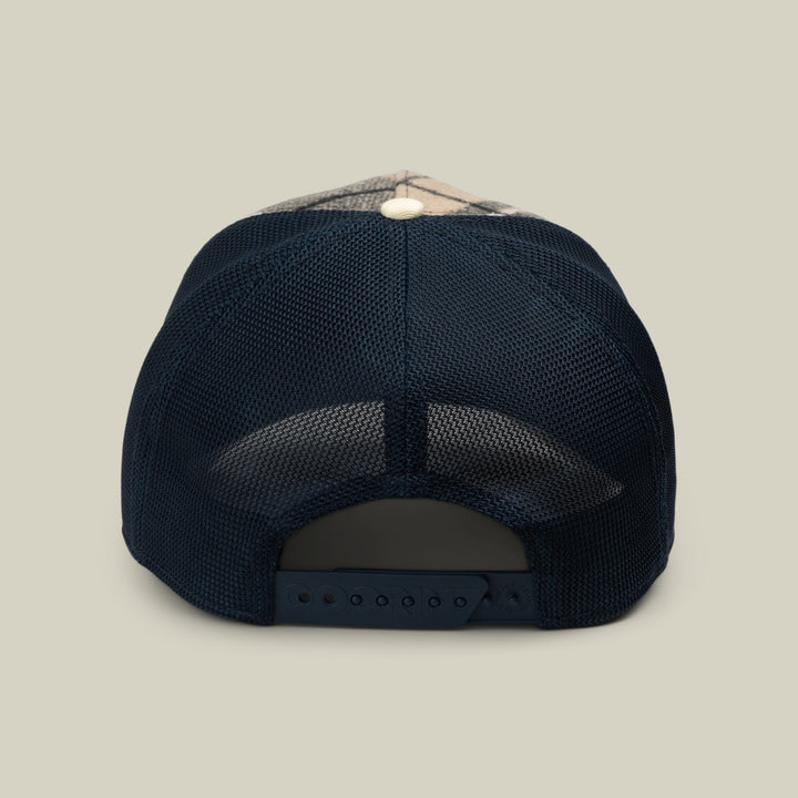 Goorin - Brit Cheeky Plaid Trucker Cap in Void