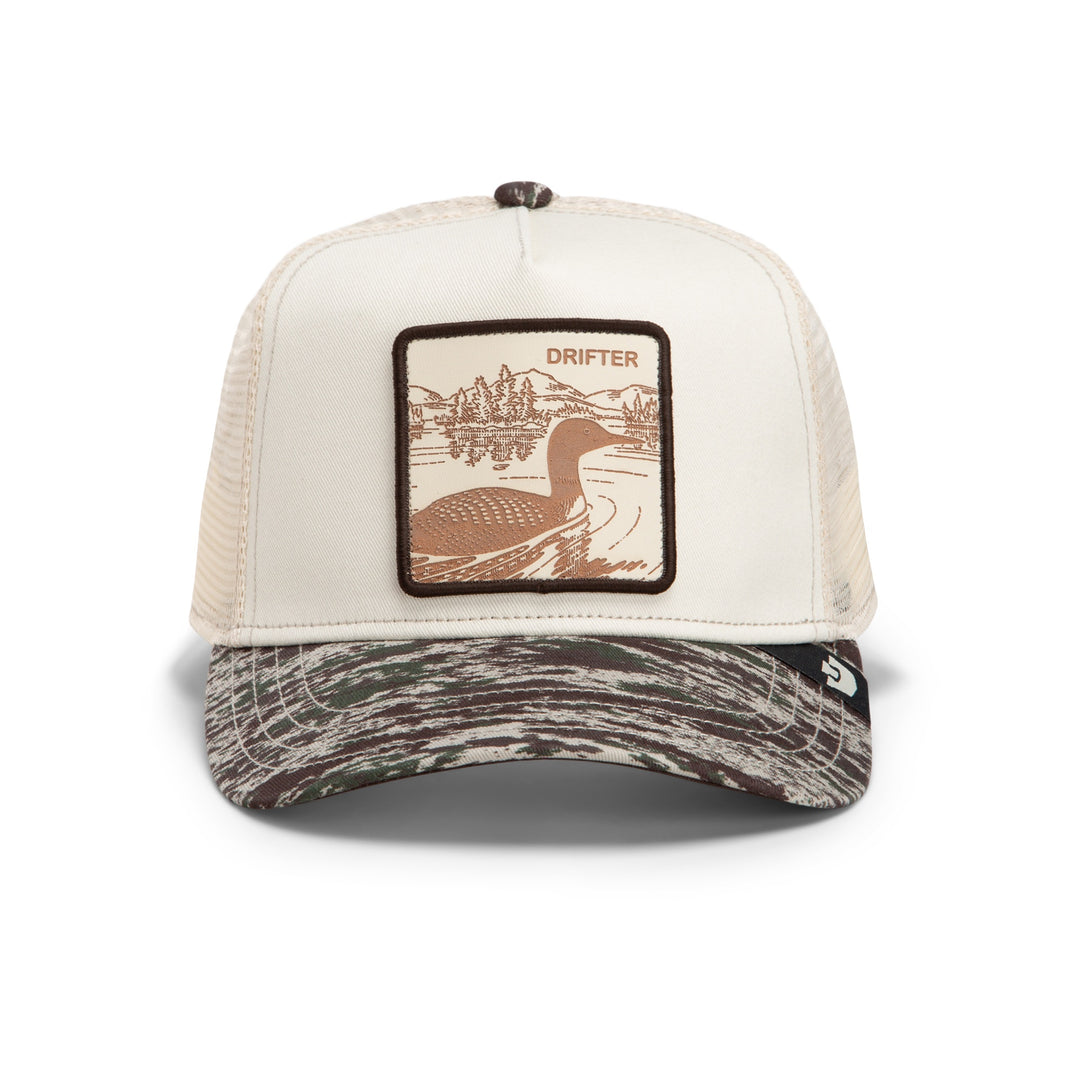 Goorin - Camo Engraved Duck Trucker Cap in Camouflage | Buster McGee