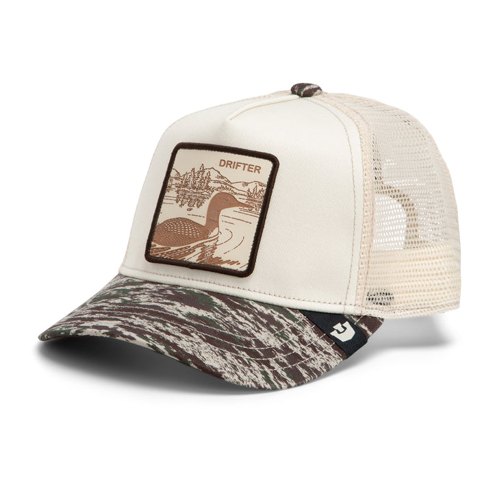 Goorin - Camo Engraved Duck Trucker Cap in Camouflage | Buster McGee