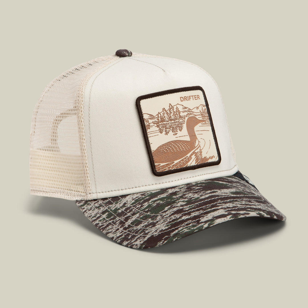 Goorin - Camo Engraved Duck Trucker Cap in Camouflage
