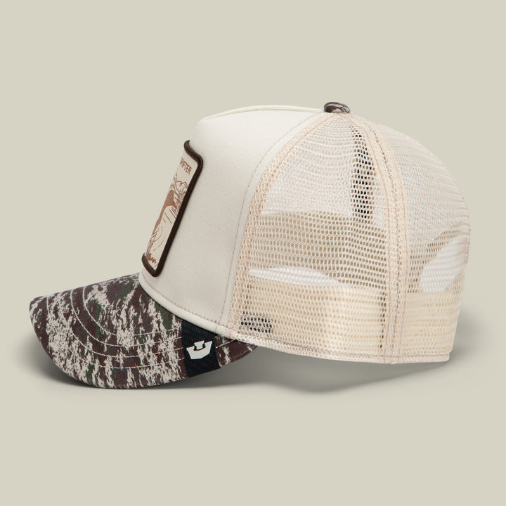 Goorin - Camo Engraved Duck Trucker Cap in Camouflage