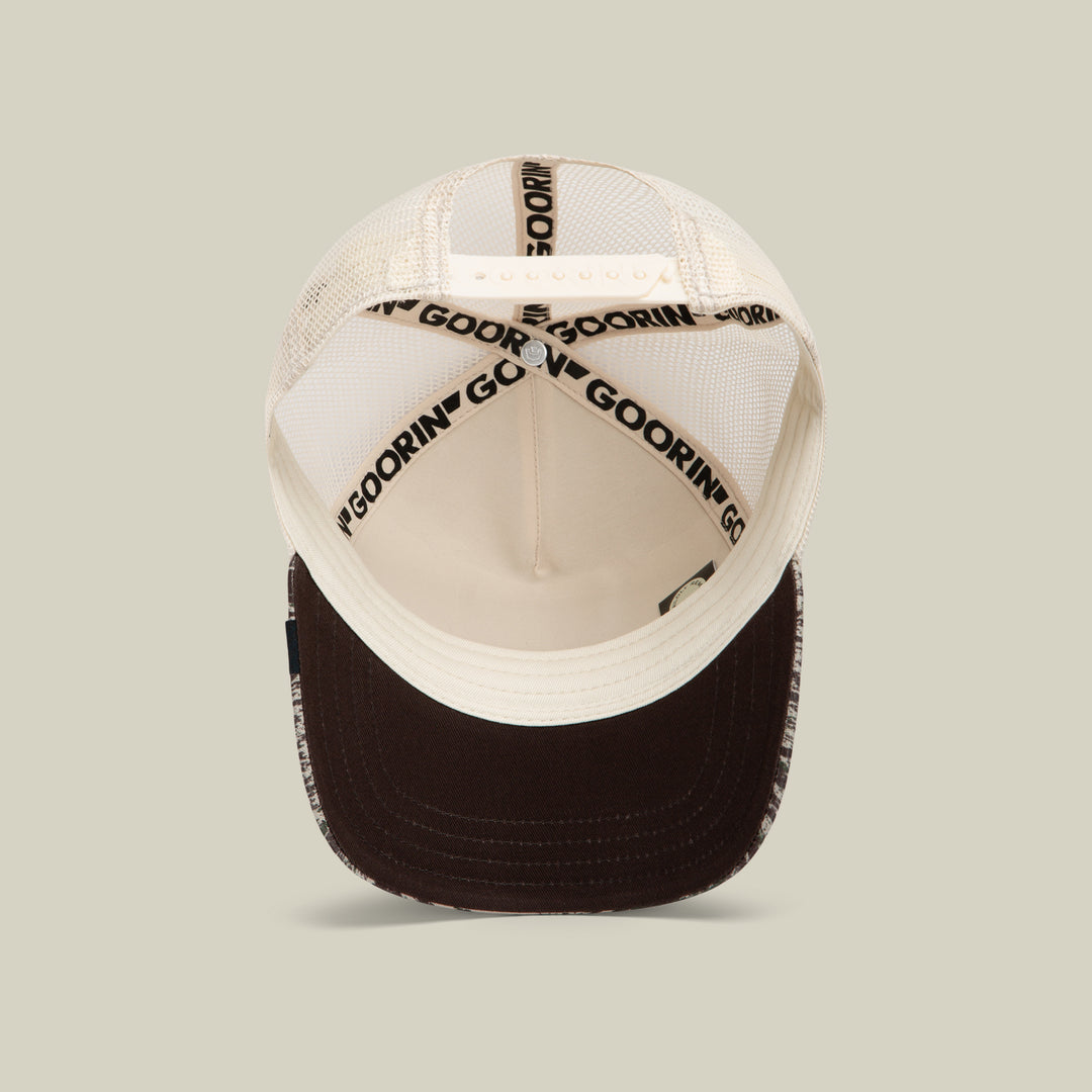 Goorin - Camo Engraved Duck Trucker Cap in Camouflage