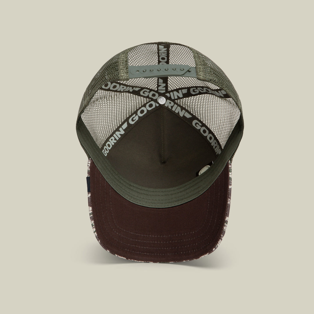 Goorin - Camo Engraved Bass Trucker Cap in Camouflage