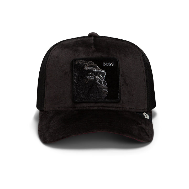 Goorin - Velour Boss Trucker Cap in Void | Buster McGee