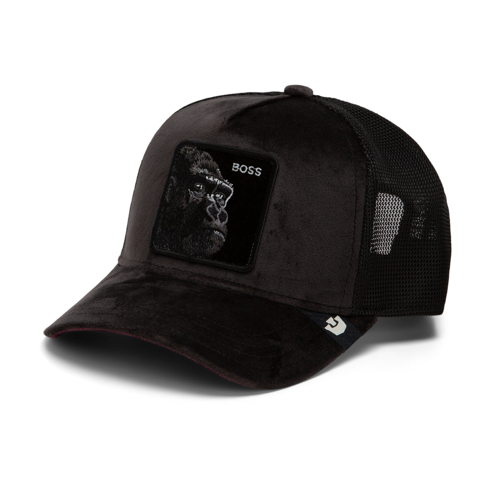 Goorin - Velour Boss Trucker Cap in Void | Buster McGee