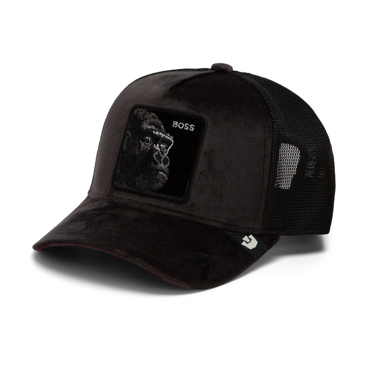 Goorin - Velour Boss Trucker Cap in Void | Buster McGee