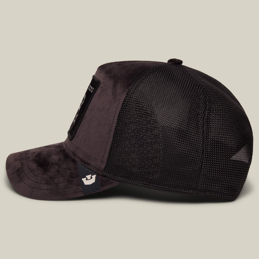 Goorin - Velour Boss Trucker Cap in Void