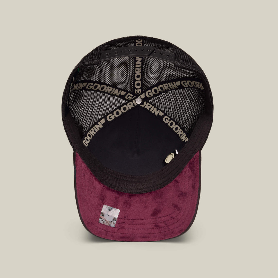 Goorin - Velour Boss Trucker Cap in Void