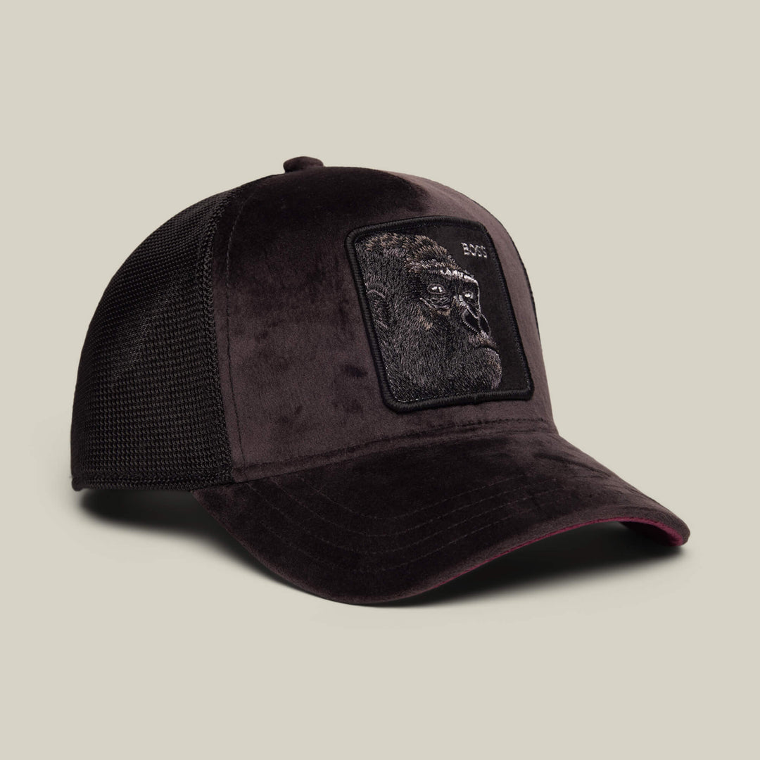 Goorin - Velour Boss Trucker Cap in Void