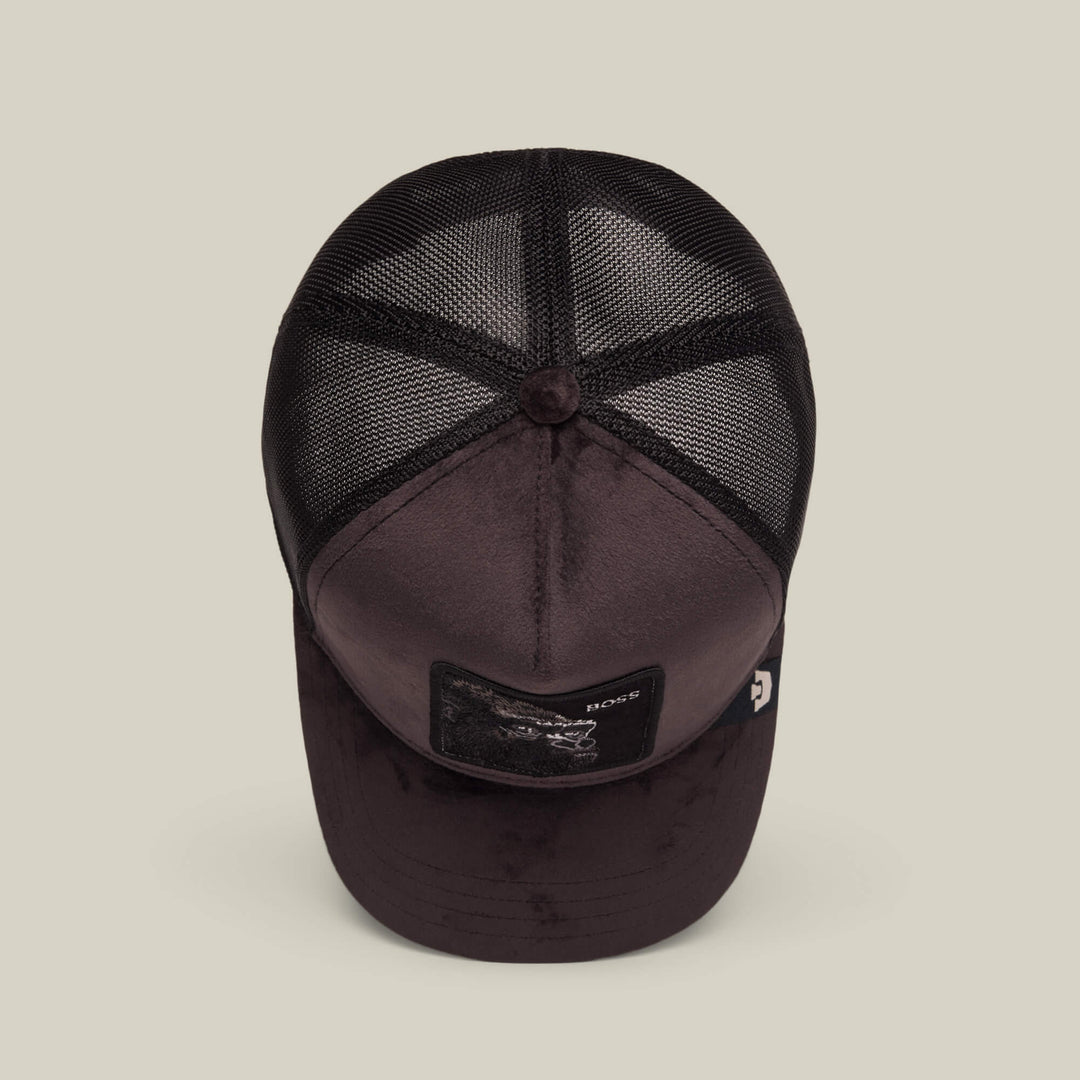 Goorin - Velour Boss Trucker Cap in Void