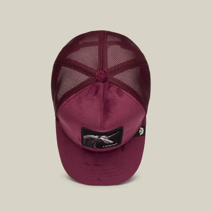 Goorin - Velour Legend Trucker Cap in Desire
