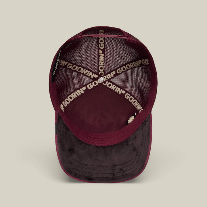 Goorin - Velour Legend Trucker Cap in Desire