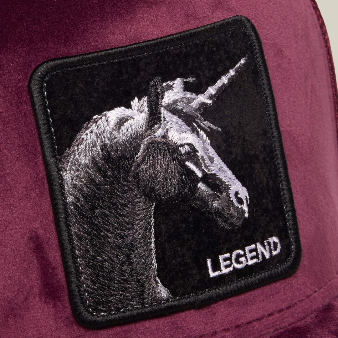 Goorin - Velour Legend Trucker Cap in Desire