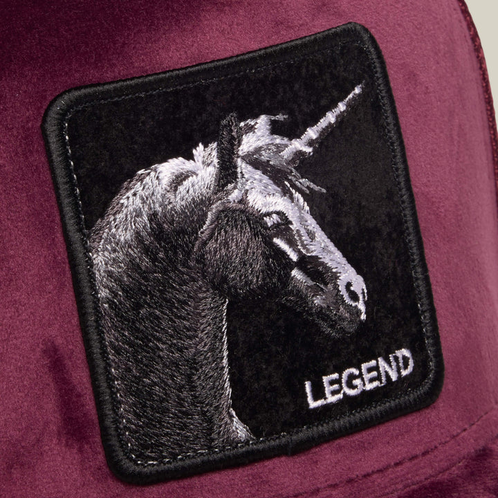 Goorin - Velour Legend Trucker Cap in Desire