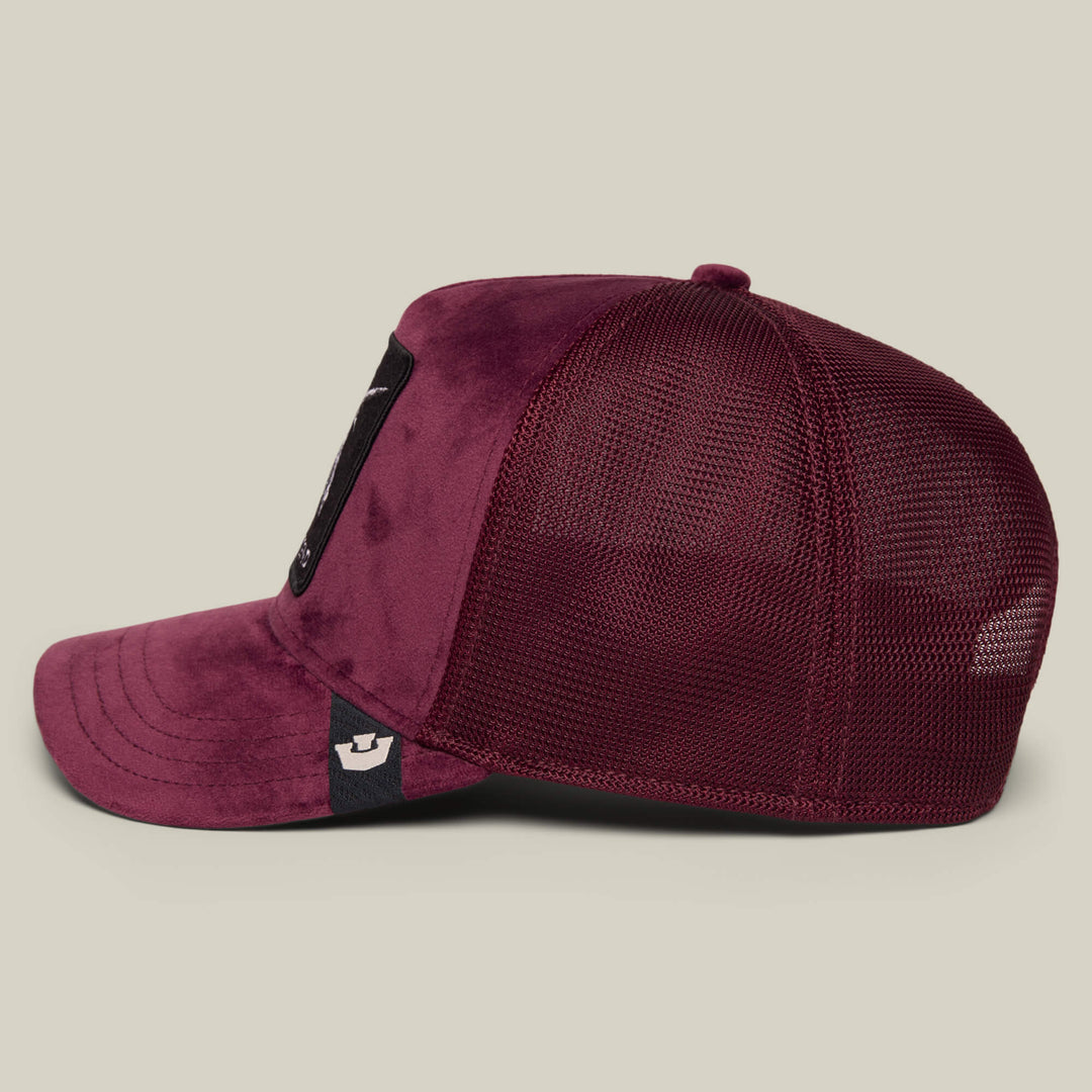 Goorin - Velour Legend Trucker Cap in Desire