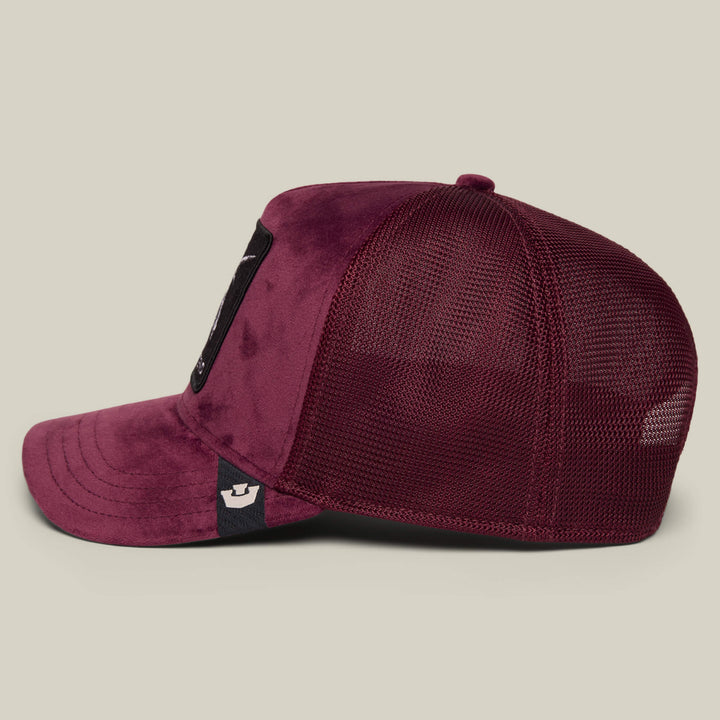 Goorin - Velour Legend Trucker Cap in Desire