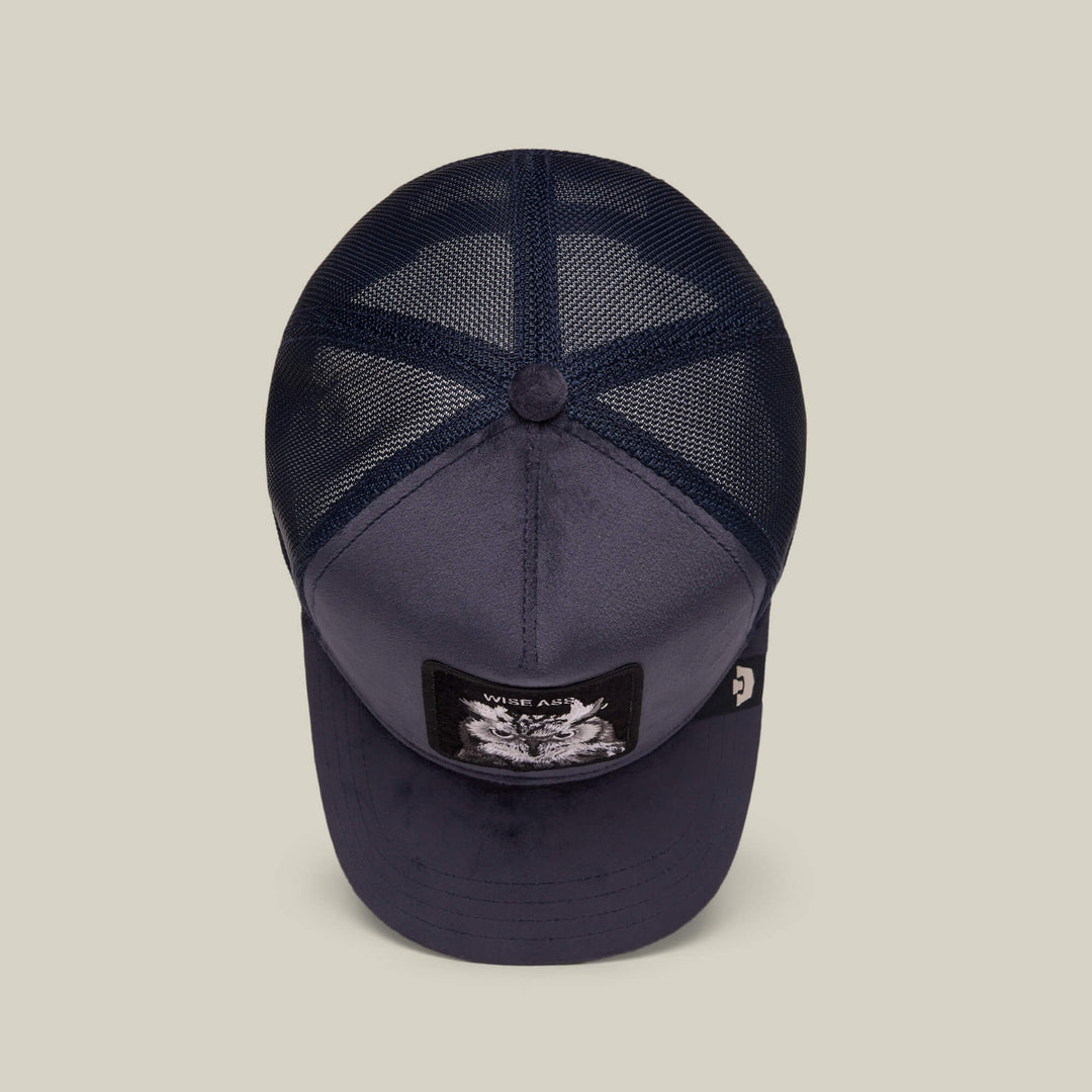 Goorin - Velour Wise Ass Trucker Cap in Void
