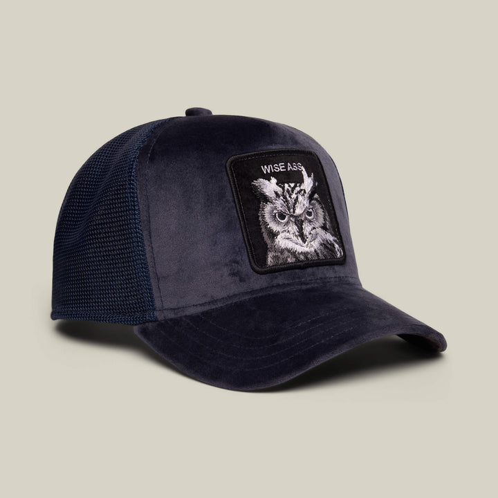 Goorin - Velour Wise Ass Trucker Cap in Void