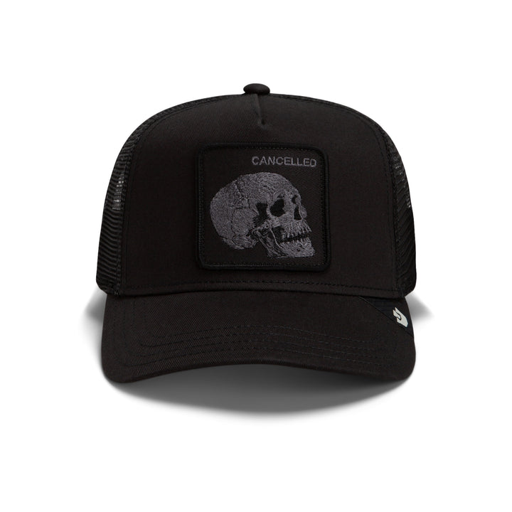 Goorin - Tonal Skull Trucker Cap in Void | Buster McGee