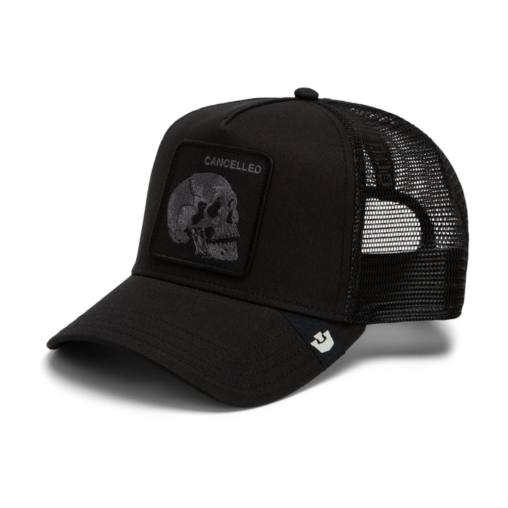Goorin - Tonal Skull Trucker Cap in Void | Buster McGee