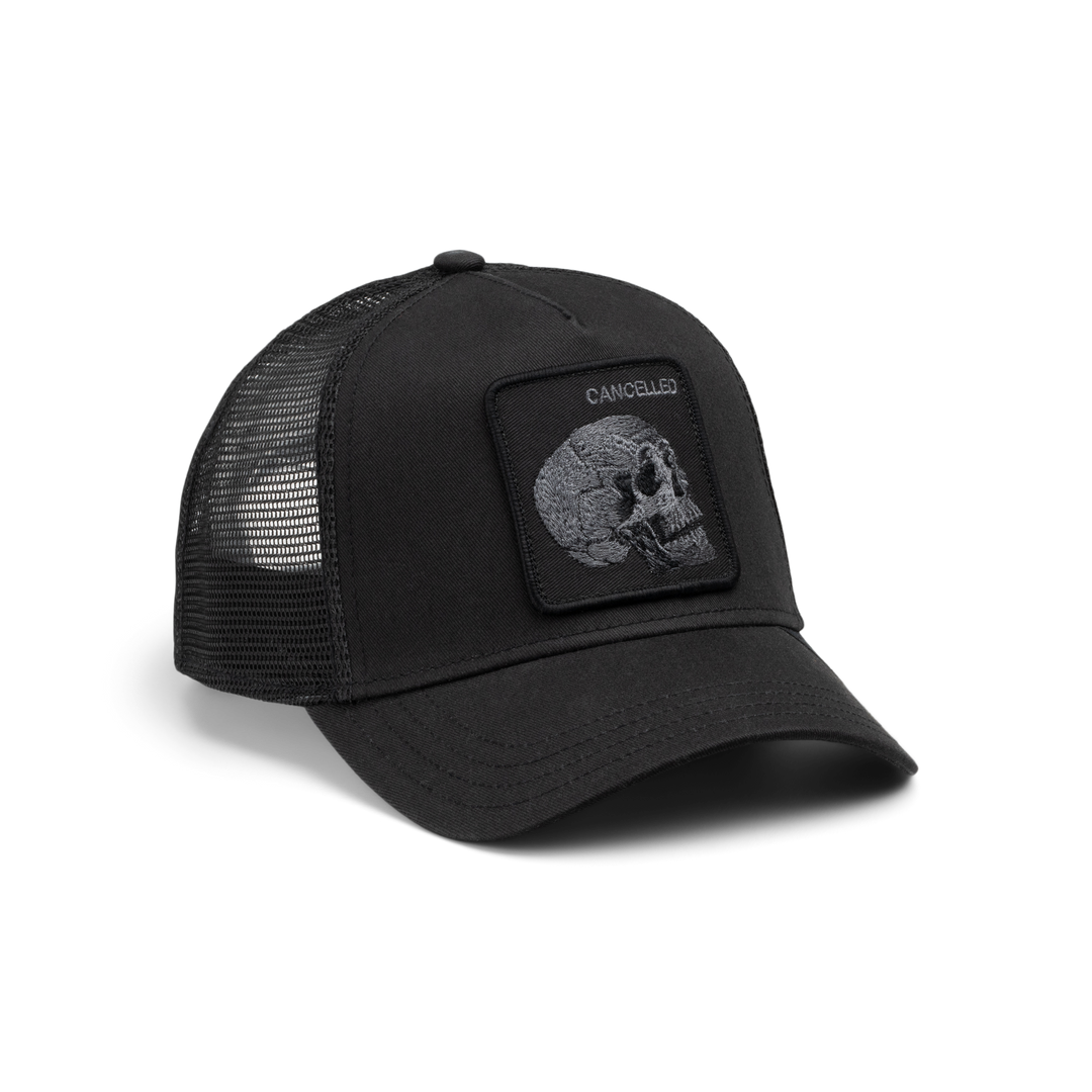 Goorin - Tonal Skull Trucker Cap in Void
