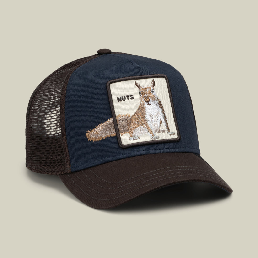 Goorin - Over The Line Squirrel Trucker Cap in Ground Edge