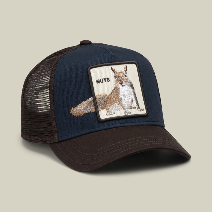 Goorin - Over The Line Squirrel Trucker Cap in Ground Edge