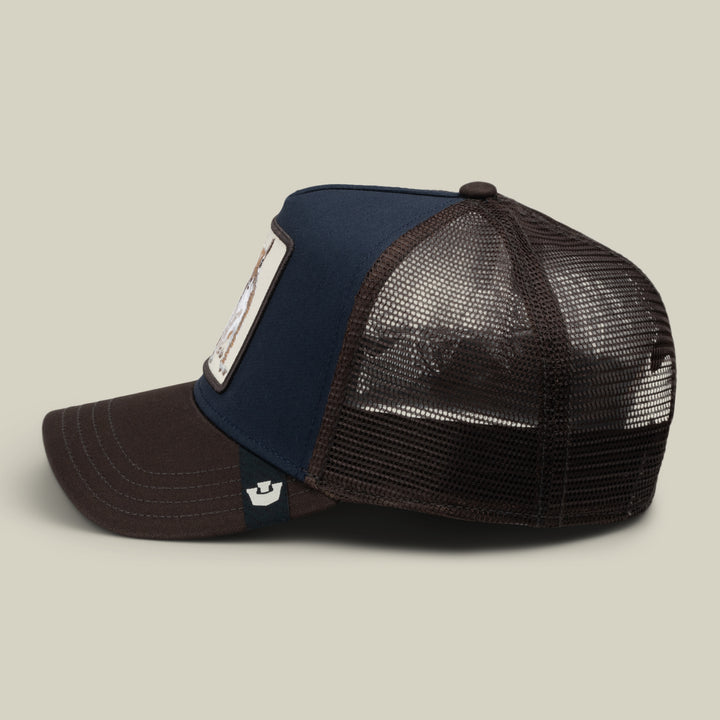 Goorin - Over The Line Squirrel Trucker Cap in Ground Edge