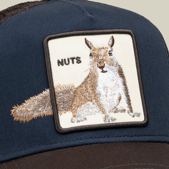 Goorin - Over The Line Squirrel Trucker Cap in Ground Edge