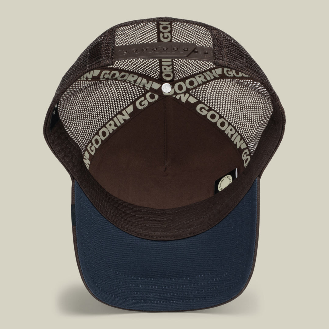 Goorin - Over The Line Squirrel Trucker Cap in Ground Edge