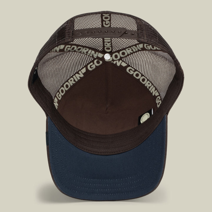 Goorin - Over The Line Squirrel Trucker Cap in Ground Edge