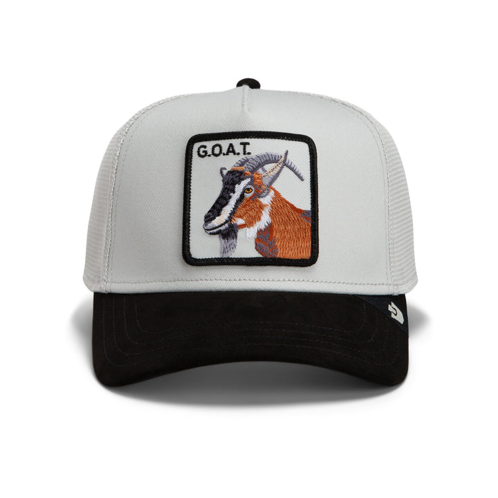 Goorin - Suede Greatest Goat Trucker Cap in Void | Buster McGee
