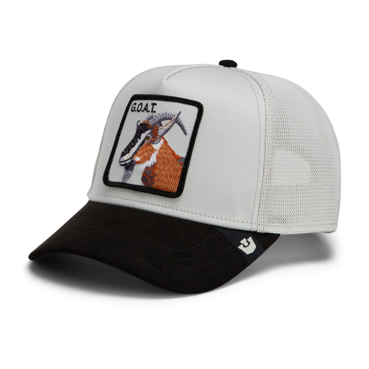 Goorin - Suede Greatest Goat Trucker Cap in Void | Buster McGee