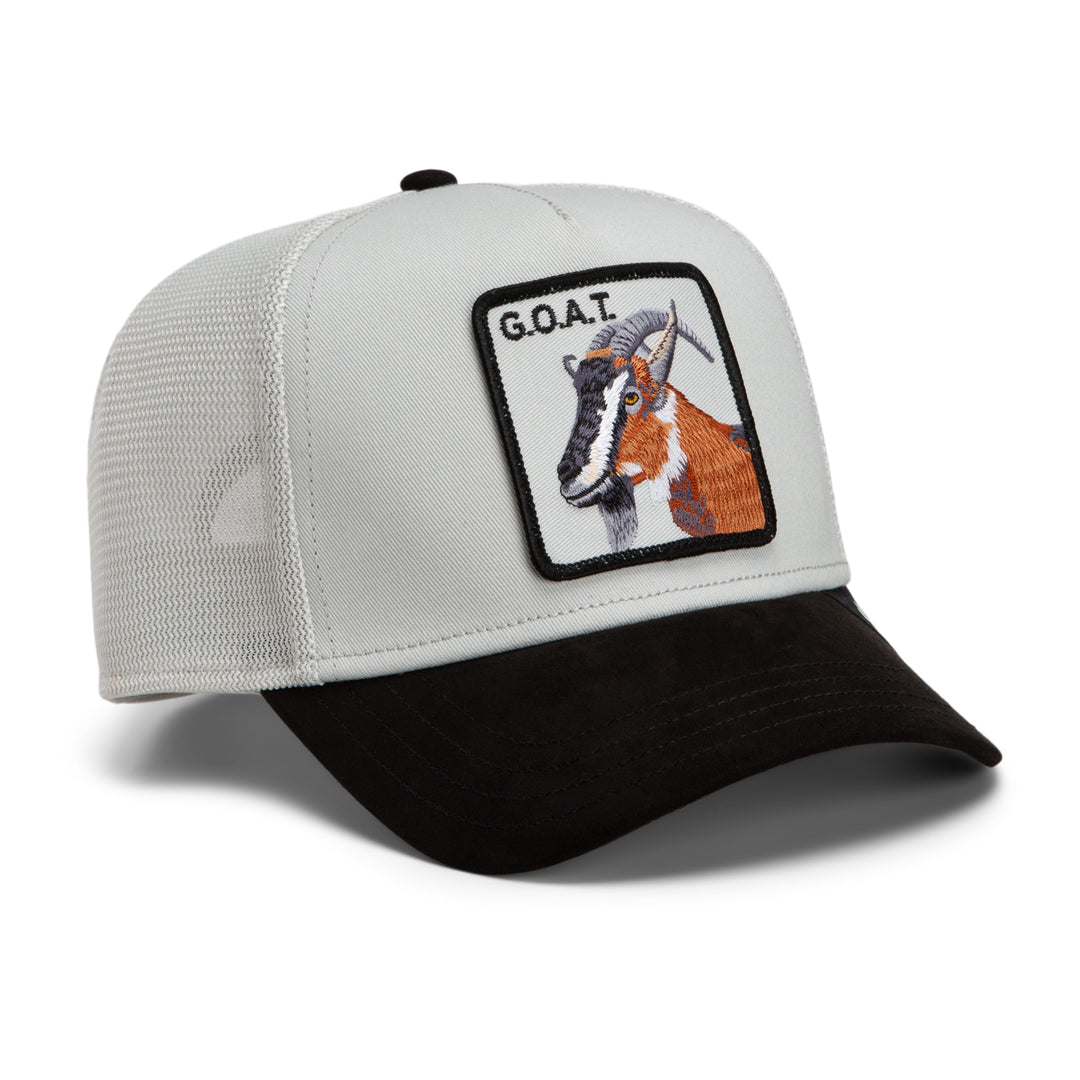 Goorin - Suede Greatest Goat Trucker Cap in Void