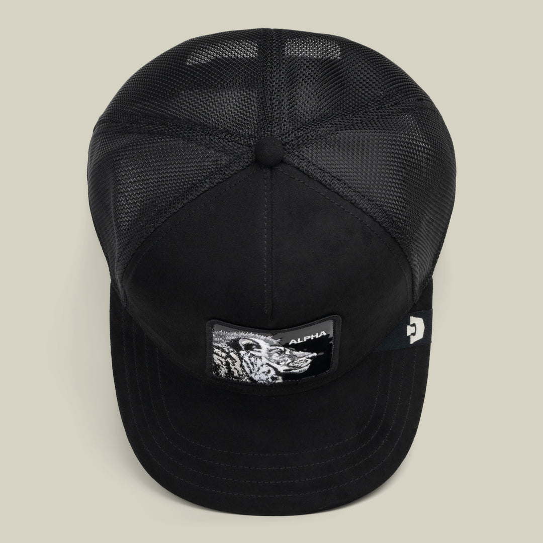 Goorin - Black Out Lion Trucker Cap in Void