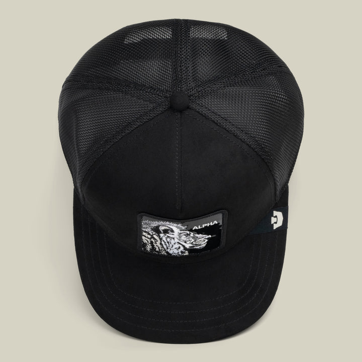 Goorin - Black Out Lion Trucker Cap in Void