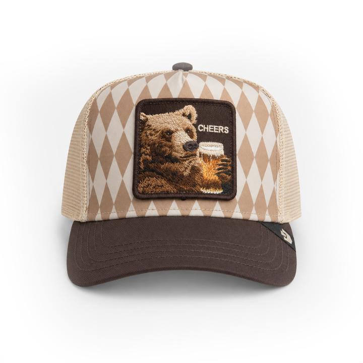 Goorin - Cheers Oktoberfest Trucker Cap in Brown | Buster McGee